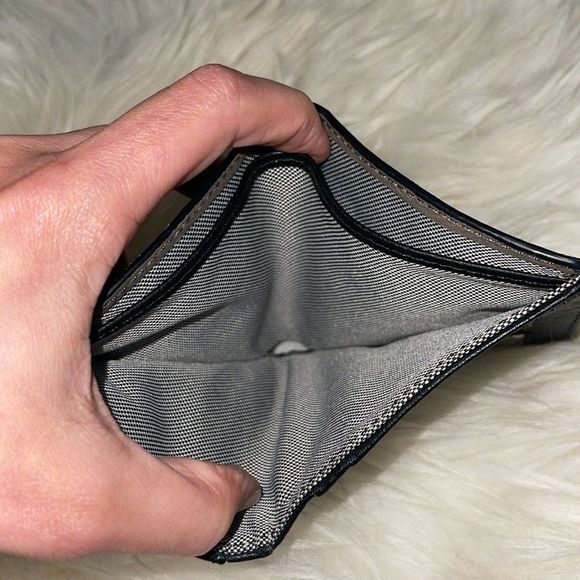 Sold 😀Fossil logan Zip small RFID Blocking snakeskin bifold wallet - Picture 4 of 10